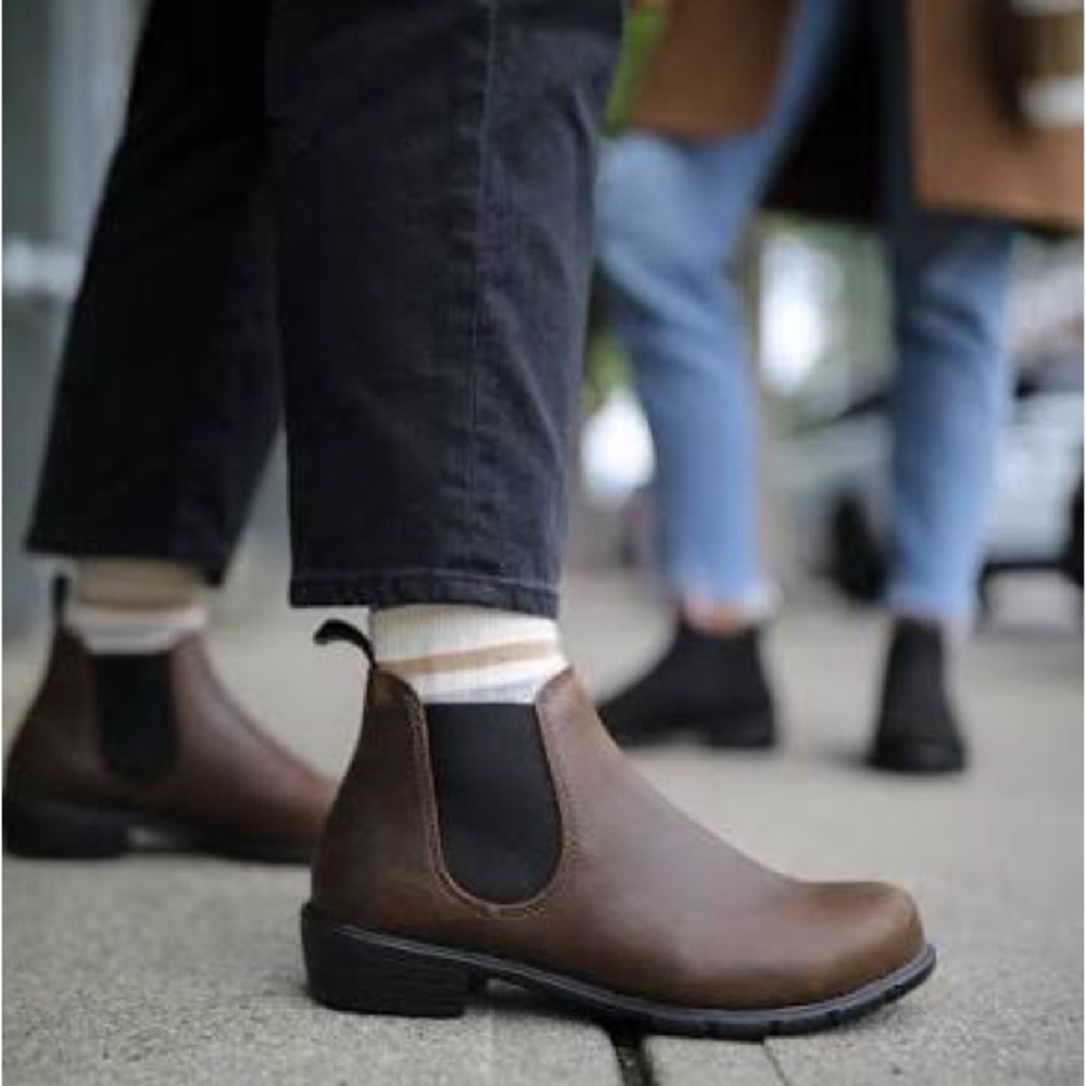 Size 38 Blundstone 1970s, Antique Brown